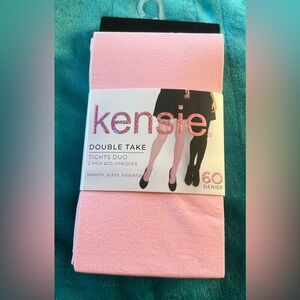 Kensie Ladies Double Take Size XS Opaque Tights